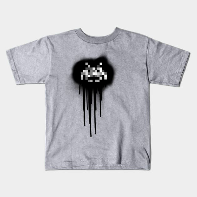 Invader Graffiti Kids T-Shirt by Glogo